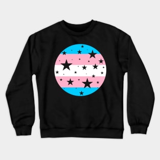 Trans Pride Stars Crewneck Sweatshirt